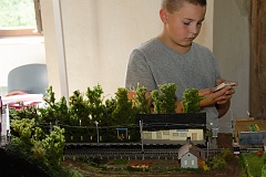 H0 modulové kolejiště DDM Kostelec nad Orlicí