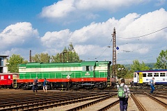 „Čmelák“ 771.172 pózuje na točně