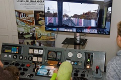 Simulátor elektrické lokomotivy Škoda II. generace