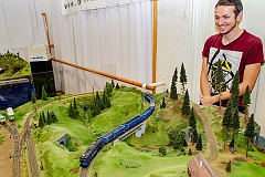 H0 kolejiště Daniela Koláře