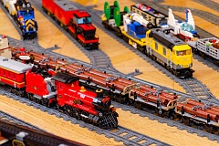 Lego kolejiště Zbyňka Khola